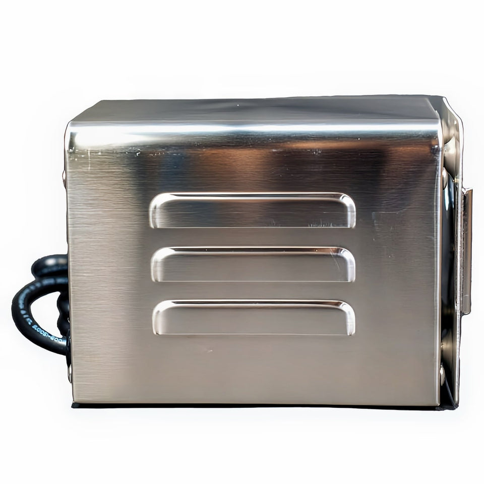 20 kg Rated Rotisserie Motor | Medium & Large Parrilla side view