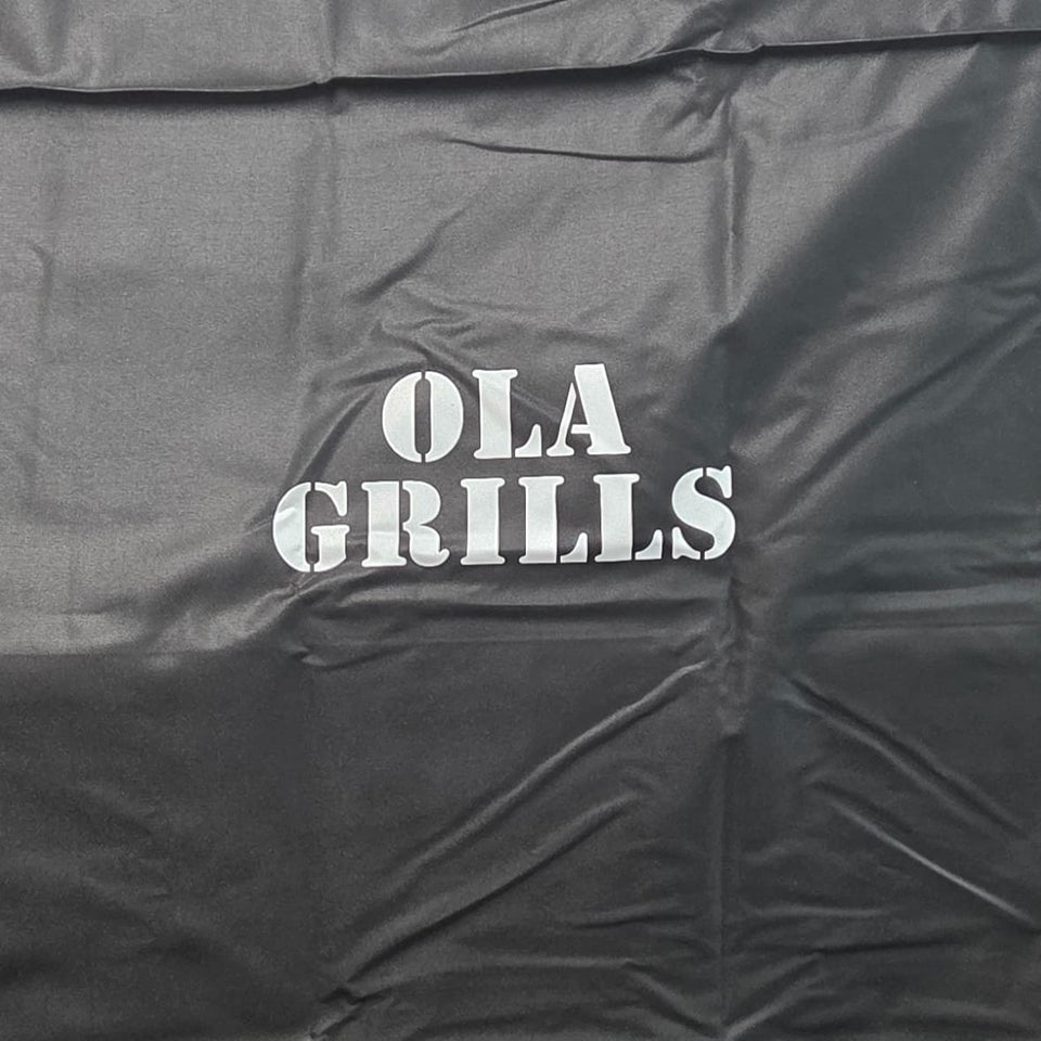 Cover for Parrilla Stlye Argentine BBQ Grills | Multiple Sizes showing the parxl304 model close up of logo