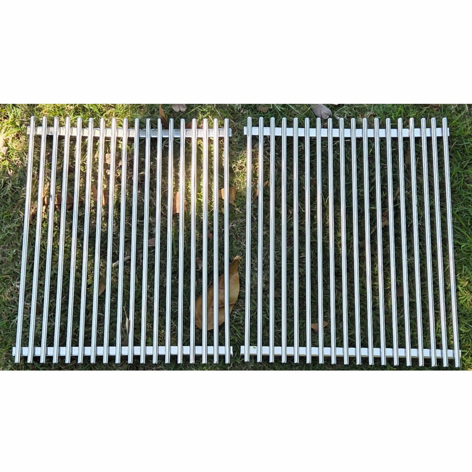 10 mm Stainless Steel BBQ Rods & V‑Grate – Parrilla Grill Replacement & Add‑On Accessories showing the rod grills times two