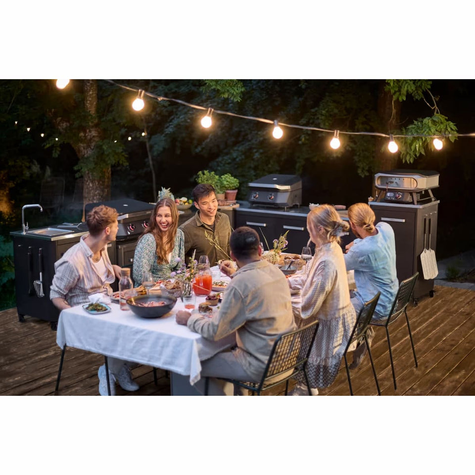 Outdoor Kitchen 60 for Pizza Ovens – 110 cm Height | Modular | Cozze in a series with other cozze modular kitchens
