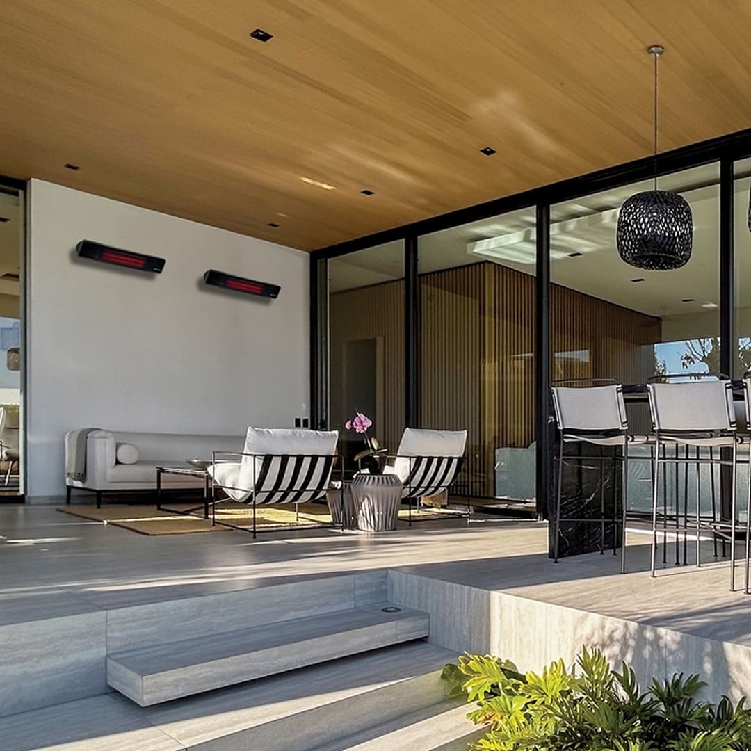 Herschel Rio 2500W Low-Glare Outdoor Infrared Patio Heater