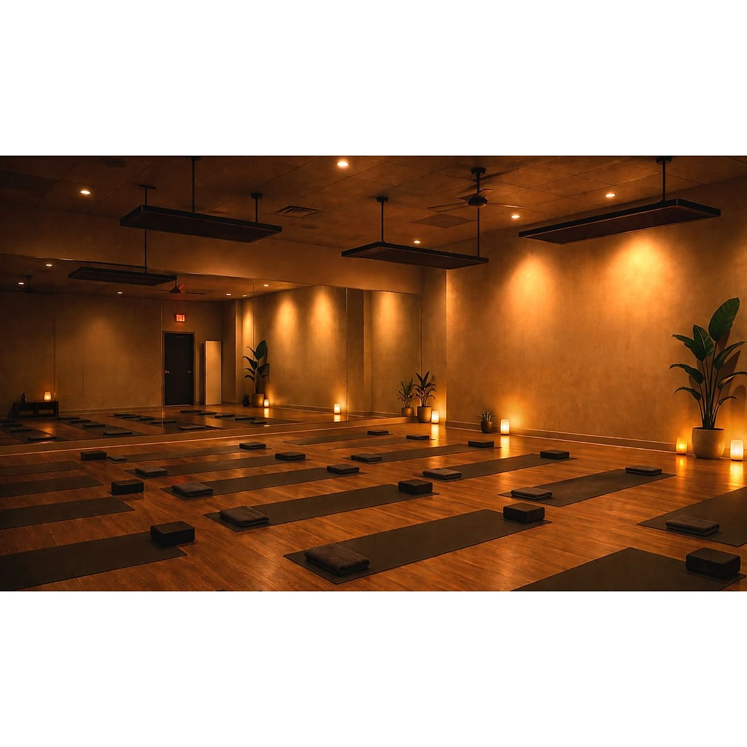 Herschel Comfort HT 2000W Infrared Heater for Hot Yoga & Pilates