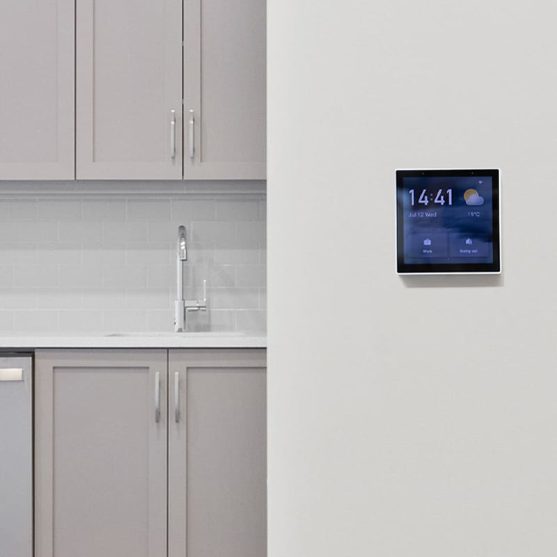 Herschel Touch Screen Control Centre – Smart Life Whole-Home Heating Control on a wall