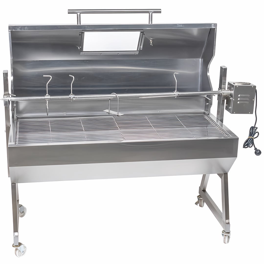 1200 mm Hooded Spartan BBQ Spit Roaster Rotisserie