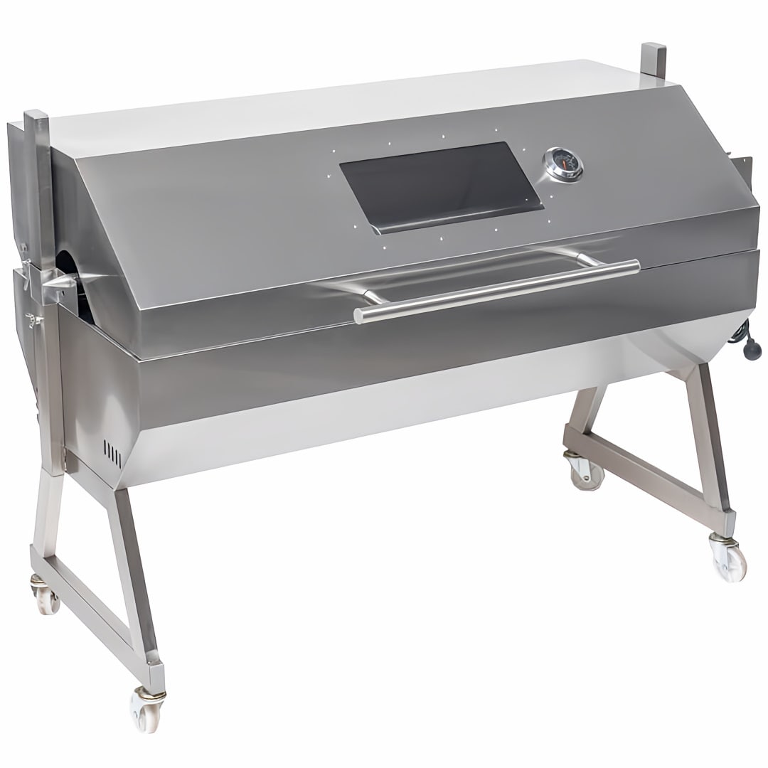 1200 mm Hooded Spartan BBQ Spit Roaster Rotisserie