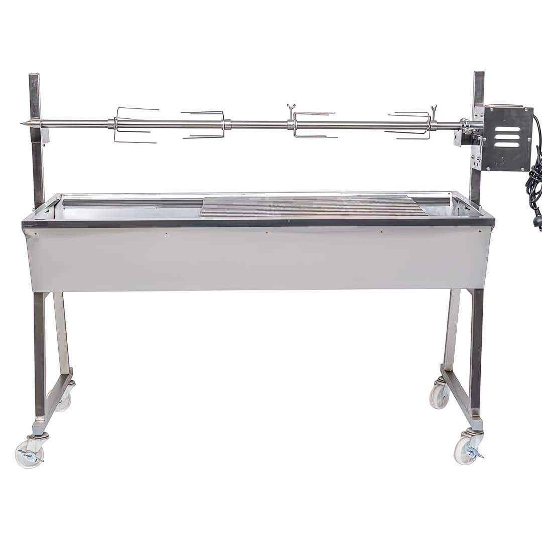 1200mm BBQ Spit Rotisserie | The Master | Charcoal