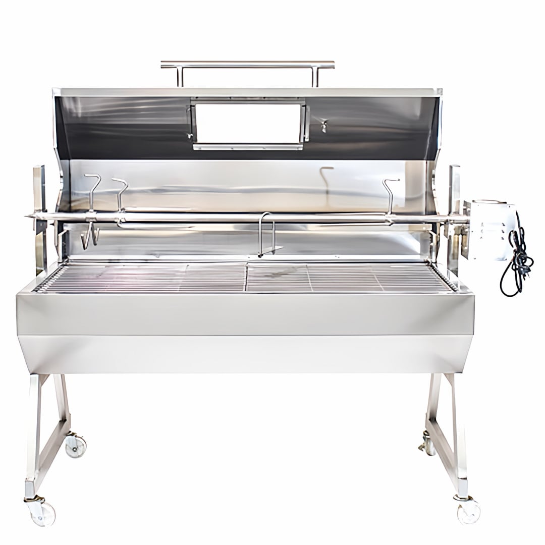 1500mm BBQ Spit Rotisserie | Hooded Spartan