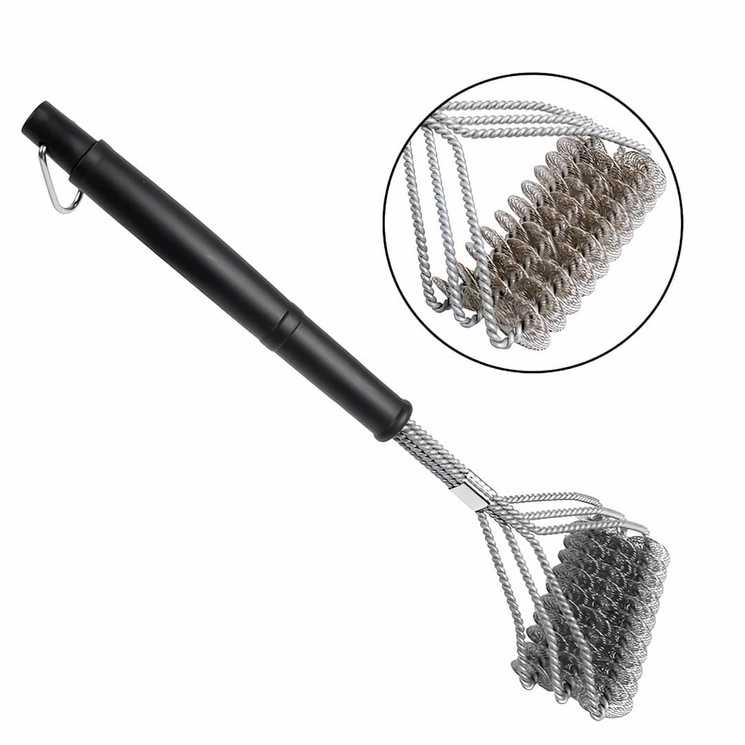 42cm BBQ Grill Brush with Ergonomic Handle