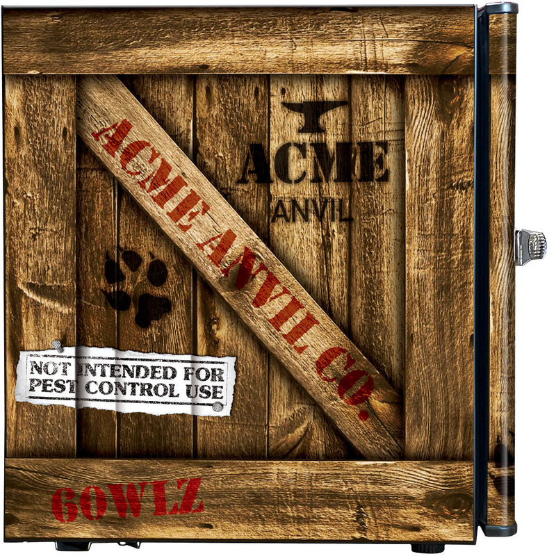 Multi Design Mini Bar Fridge - A Great Gift Idea - 46 L | BC46 side view of acme crate
