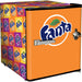 Official Coca Cola & Fanta Mini Bar Fridge With Opener - 46L showing the rainbow fanta model