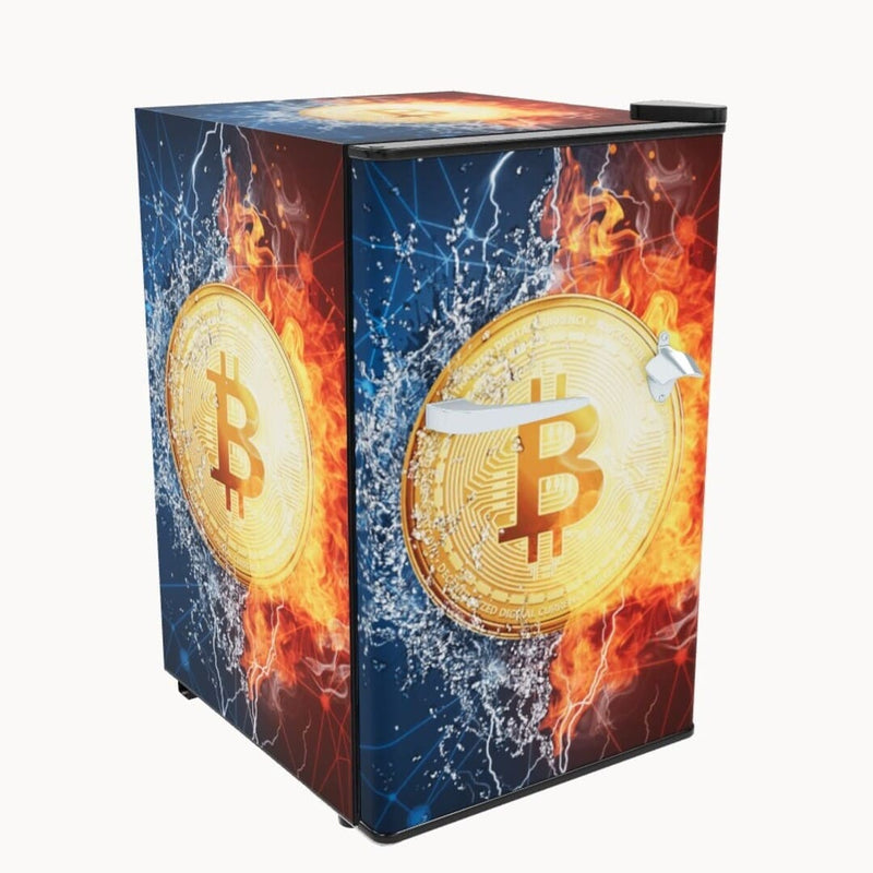 Custom 3D Bar Fridge Builder Australia | Design Your Own Fridge showing a btc example