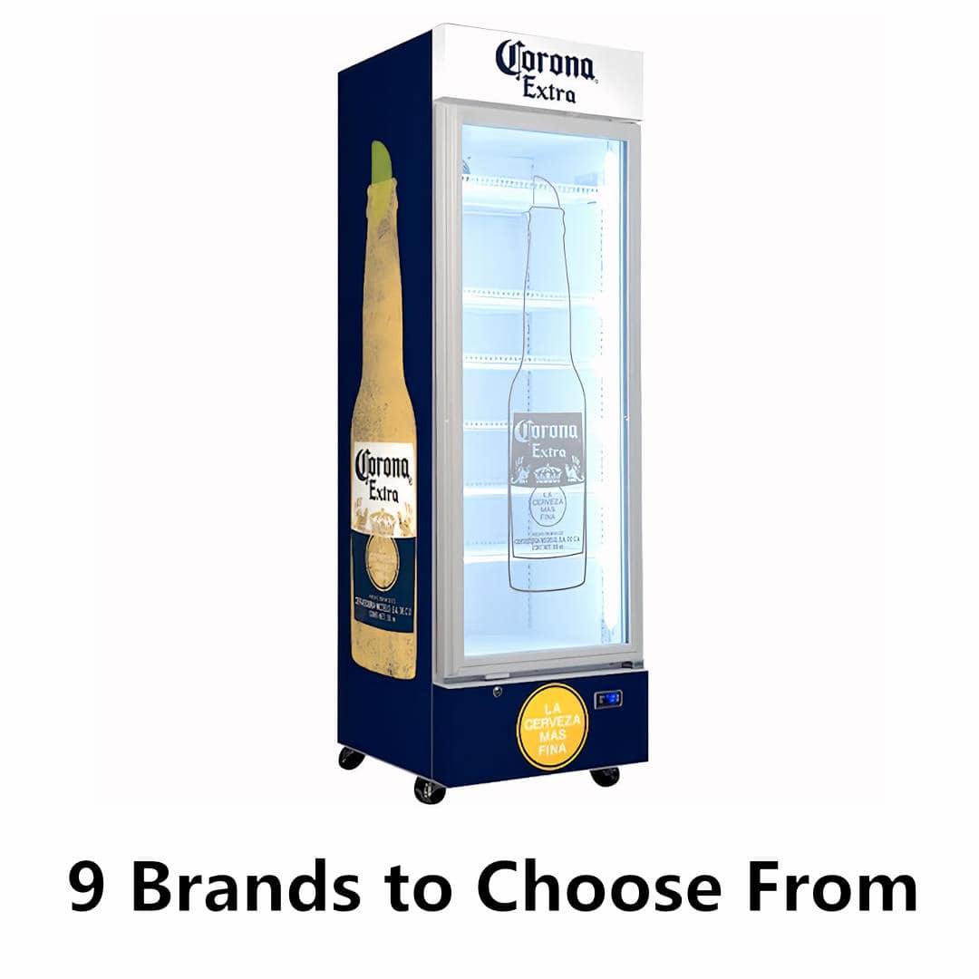 Bar Fridge | 370 Litre Beer Branded | Upright Indoor Fridge
