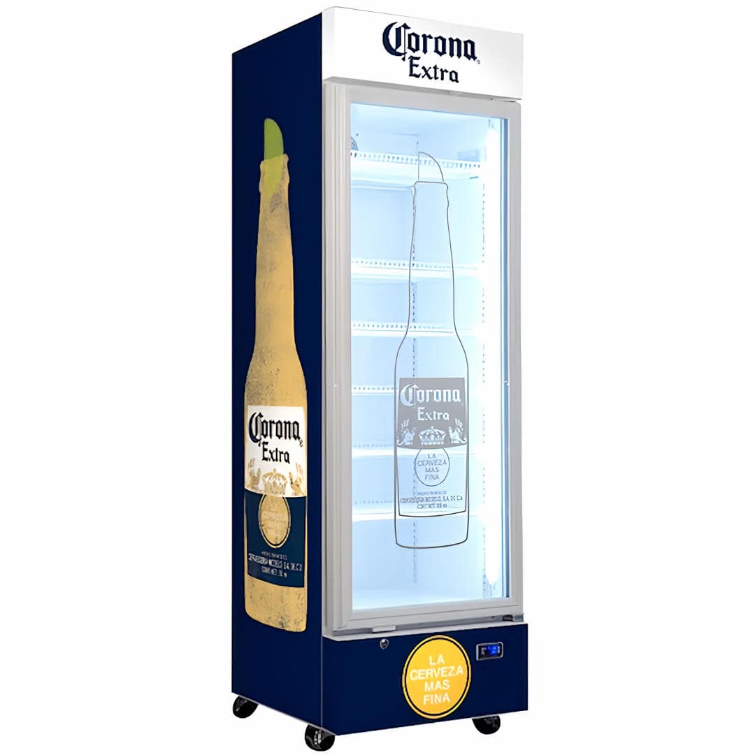 Bar Fridge | 370 Litre Beer Branded | Upright Indoor Fridge