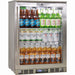Bar Fridge | 129 Litre Alfresco right hinged and full of drinks