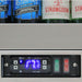 Bar Fridge | 129 Litre Alfresco close up of temperature controls