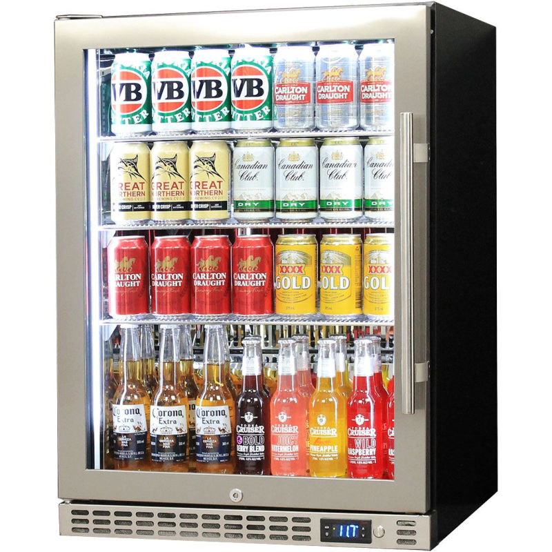 Bar Fridge | Single Door Alfresco | Quiet Running | Schmick SK156