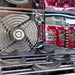 Bar Fridge | 2 Door Alfresco | Schmick SK206 close up view of fan
