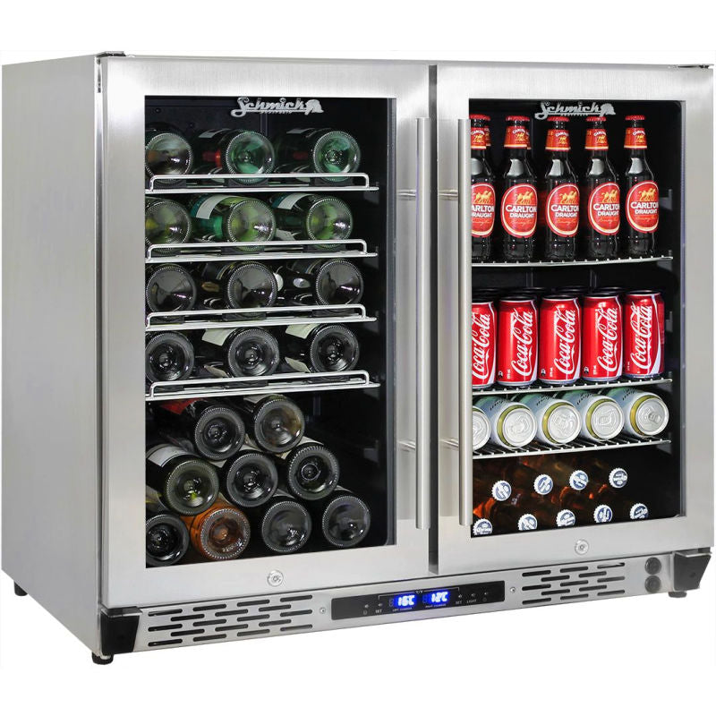 Bar Fridge | Dual Zone Combo | Schmick JC190