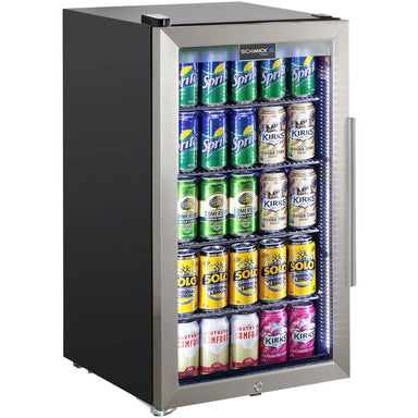 Bar Fridge | 98 Litre Alfresco | Single Door left hinged full of cans