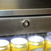 Bar Fridge | Solid 2 Door Alfresco | Rhino Stainless Steel close up of lock on door