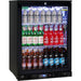 Bar Fridge | Single Door Alfresco | Multi Light right hinged full of drinks