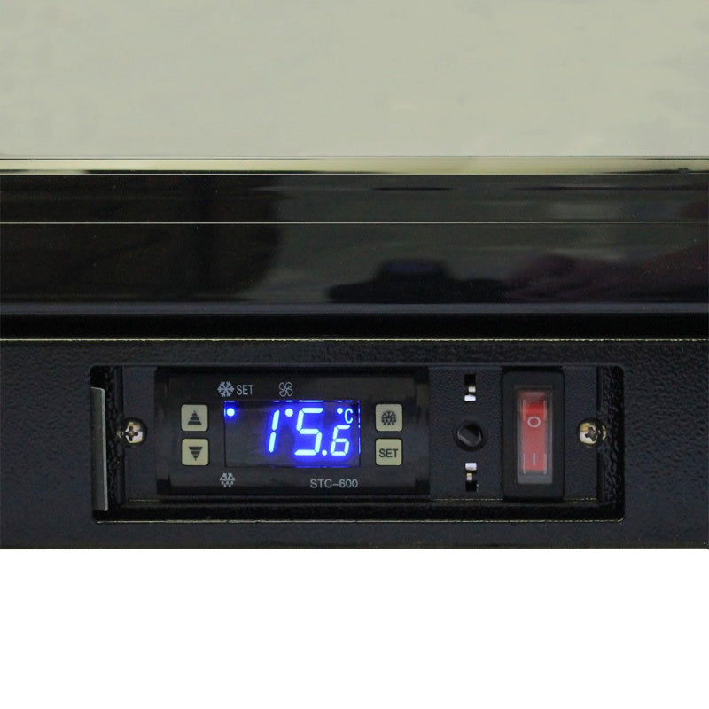 Bar Fridge | Single Door Alfresco | Multi Light close up of temperature controls