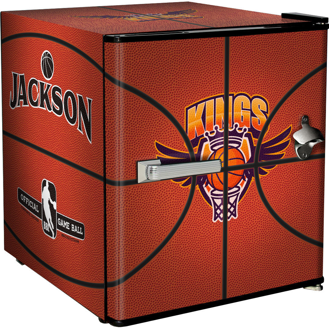 Sports Design Mini Bar Fridge With Handle And Opener - 46L