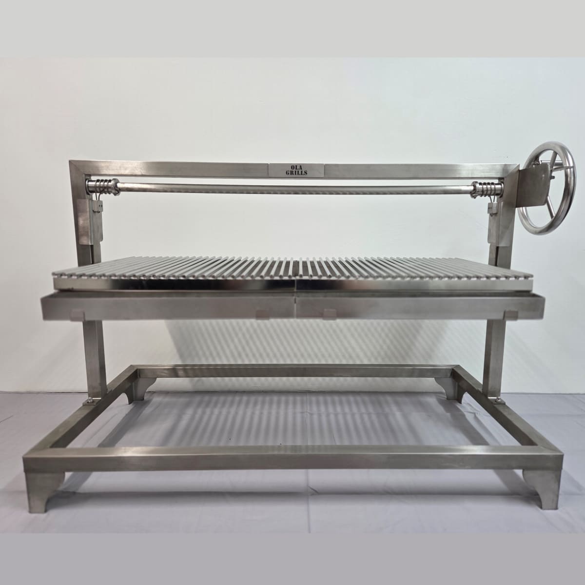 Built-In Parrilla Argentine BBQ Topper | 100% 304 Stainless | BBQ Rods Model