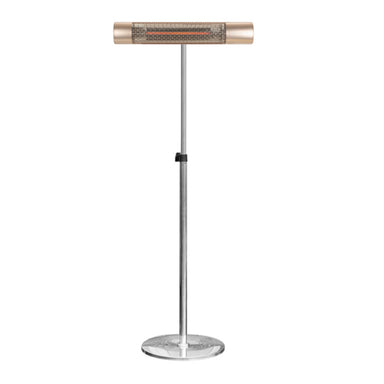 Herschel California Infrared Heater and stand combo in rose gold