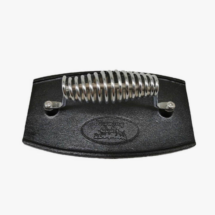 Cast Iron Burger Press | Flaming Coals