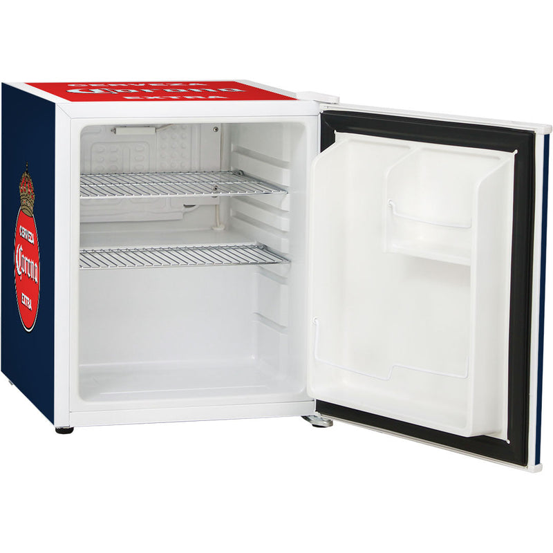Bar Fridge | 46 Litre Beer Branded | Multiple Brands showing the white inside