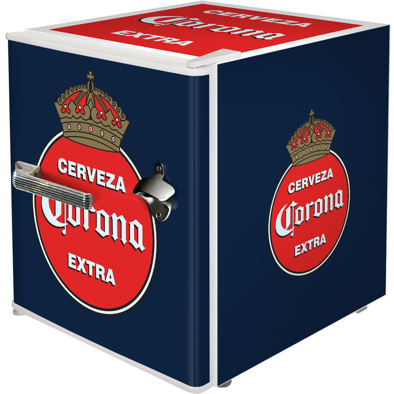 Bar Fridge | 46 Litre Beer Branded | Multiple Brands showing the side view of the corono model