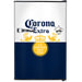 Retro Mini Bar Fridge 70 Litre Beer Branded With Opener shoinwg the front view of the corona model