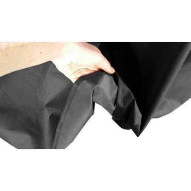 Cover for 1000 mm | 1200 mm | Spit Roasters showing the thickness of the cover