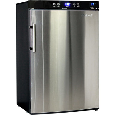 Dellcool Silent Bar Fridge With Mini Freezer showing the front view
