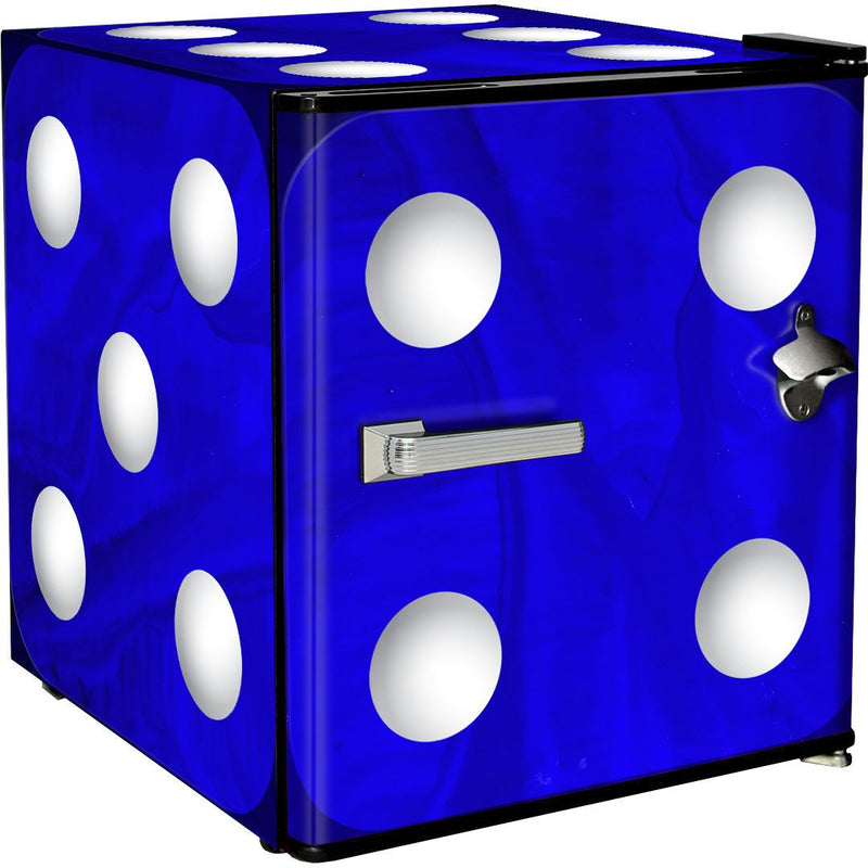 Multi Design Mini Bar Fridge - A Great Gift Idea - 46 L | BC46 showing the blue dice