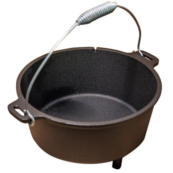 Cast Iron Dutch Oven 4.5qt | Camping Oven