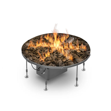 Fireplace Galio Star Insert | full view of fireplace insert on white background