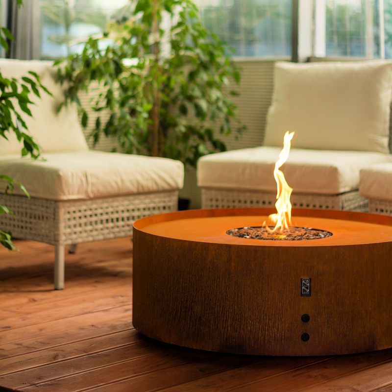 Fireplace | Planika Galio Automatic | Round