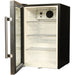 Sub-Tropical Glass Door Mini Bar Fridge | 70 L | EC68-SSH showing the left hinge model empty with the door open