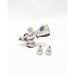 Kegerator Accessory | D-Type Coupler close up view of DM push in fittings
