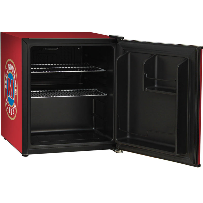 Bar Fridge | 46 Litre Beer Branded | Multiple Brands showing the black inside