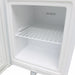 Mini Freezer Solid Door 36 Litre close up of interior shelf
