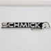 Mini Freezer Solid Door 36 Litre close up of the schmick brand logo