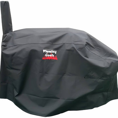 Offset Smoker Cover close up front view