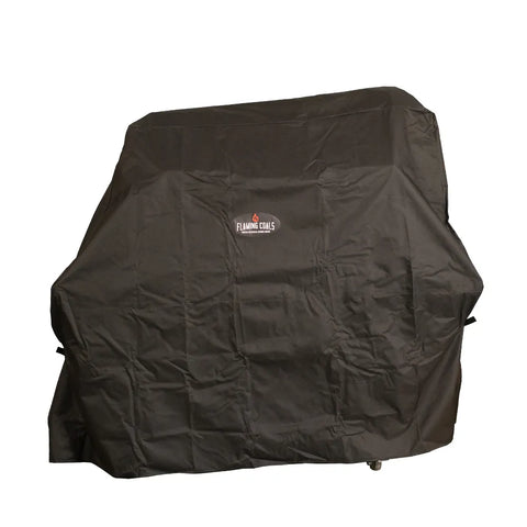 Cover for Parrilla Stlye Argentine BBQ Grills | Multiple Sizes showing the flaming coals one on front view