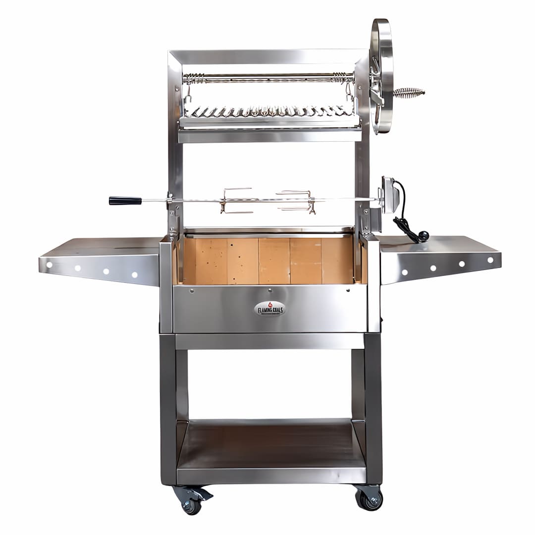 Parrilla Argentine Grill | Firebrick | Rotisserie | Large