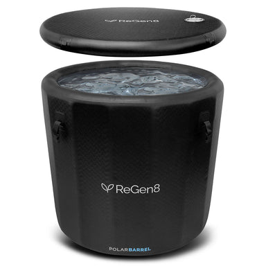 PolarBarrel Ice Bath & Cold‑Plunge | Tub, T1 Chiller, or T2 Chiller Bundle showing the non chiller model