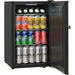 70 L Blue Tooth Speaker Disco Bar Fridge - Beer Branded showing the inside of the fridge