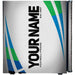 Sports Design Mini Bar Fridge With Handle And Opener - 46L showing the your name model